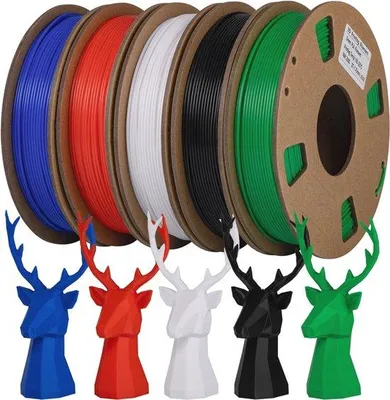 Produktbild von Famanu PLA Filament 1,75 mm - 5 Farben Set von 1,25 kg