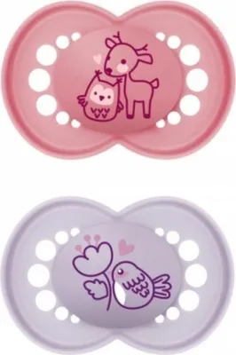 Zdjęcie produktu dla 0714 Smoczek Original 6+ Planet Love Dziewczynka