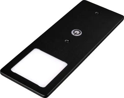 Produktbild von kalb | schwarz 5W- sehr flache Küchenleuchte mit Touch-Dimmfunktion 1er Set warmweiß