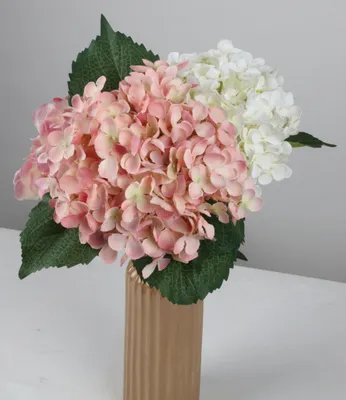 Produktbild von Künstliche Hortensie Kunstpflanze Kunstblume Dekoblume Blumen Wohnaccessoires Innendekoration