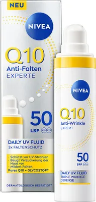 Produktbild von NIVEA Q10 Daily UV-Fluid 40ml LSF 50 Anti-Falten