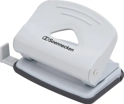 Produktbild von Soennecken Locher 3275 bis 15Blatt Metall lichtgrau