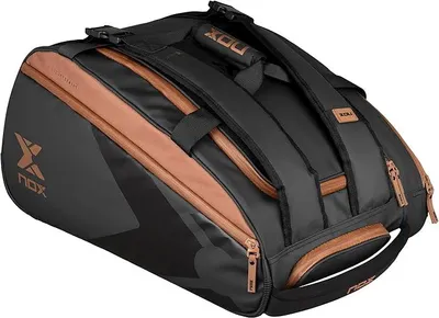 Produktbild von Padelbag mit Fächern und ThermoTech - Schwarz Braun