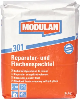 Produktbild von MODULAN 301 Reparaturspachtel und Flächenspachtel medium hell 5 kg