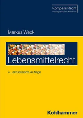Obrázok produktu pre Lebensmittelrecht
