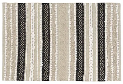 Obrázok produktu pre Obdĺžnikový koberec FANCY, bavlna, 60 x 90 cm