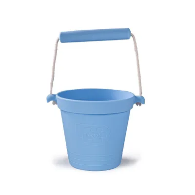 Image de Bigjigs Toys Seau de plage Bleu clair