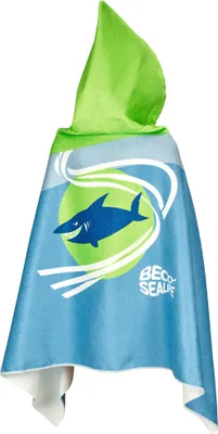Produktbild von Beco Sealife Kapuzenbadetuch, blau - blau