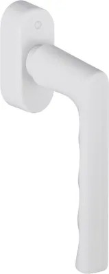 Obrázok produktu pre Okenná kľučka Hamburg 0700/UD9020 Alu.F9016/transport biela 32-42mm Stand.HOPPE