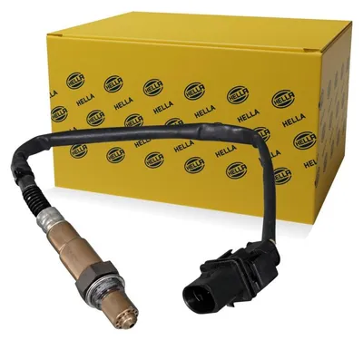 Obrázok produktu pre Vyhrievaný lambda senzor 6-pinový 245 mm kábel HELLA pre PEUGEOT 207 a iné