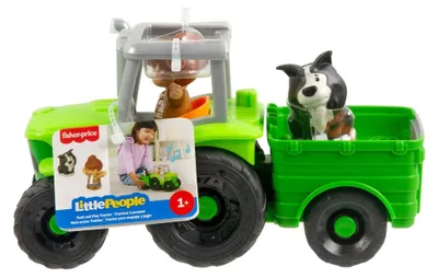Obrázok produktu pre Veľký hračkársky traktor so zvukmi a figúrkou