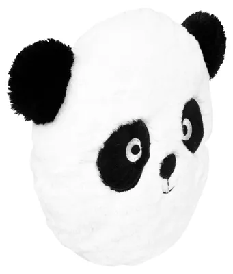 Zdjęcie produktu dla Okrągła poduszka PANDA z uszami, Ø 27 cm