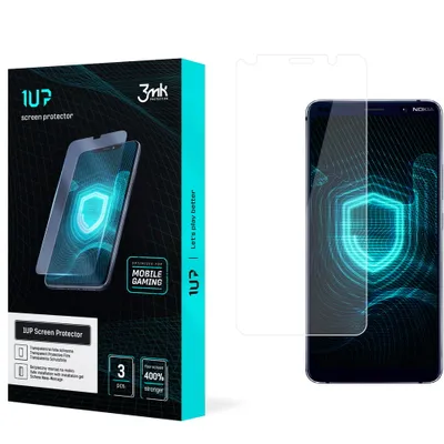 Produktbild von 3mk Display Schutzfolie 1UP für Nokia 9 Pureview transparent Gaming (3 Stück)