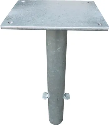 Produktbild von Bodenhülse verz. incl. Schrauben