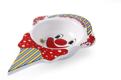 Produktbild von 36x Eiscremeschale Clown, 22,6 x 14,5 x 3,7 cm, Kinder Eis Becher