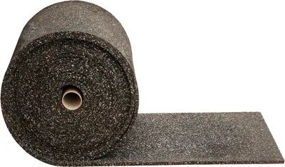 Produktbild von Gummimatte 2 cm Anti-Vibrationsmatte Antirutschmatte 100 x 60 x 2 cm, schwarz