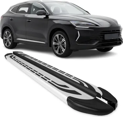 Zdjęcie produktu dla Burty boczne do BYD Seal U SUV 2024-25 srebrne aluminium 2x