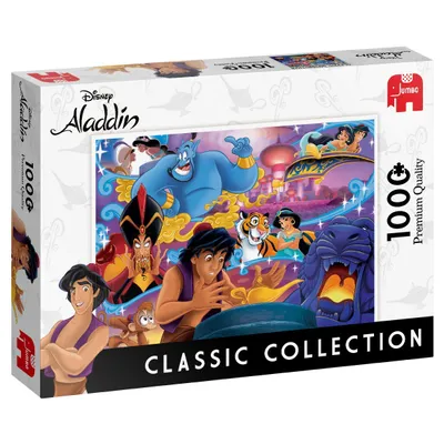 Produktbild von Disney Premium Collection - Classic Collection Aladdin 1000 Teile, 1000 Stück(e), Cartoons, 12 Jahr(e)