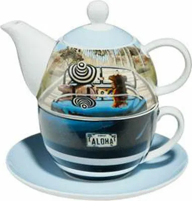 Obrázek produktu pro Goebel Aloha - čaj pro jednoho Artis Orbis Trish Biddle Bunt New Bone China 67140161