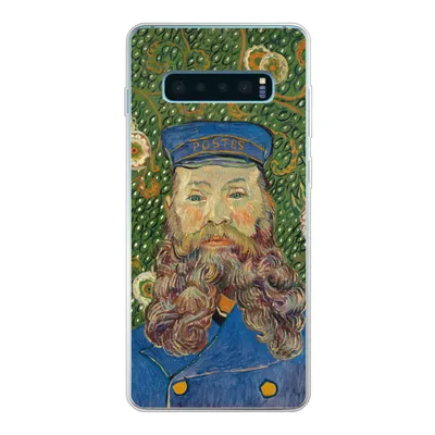 Produktbild von MuchoWow® Handyhülle Schutzhülle Hülle für Samsung Galaxy S10 Lite Porträt des Postboten Joseph Roulin - Vincent van Gogh Silikon Softcase Handy Hülle - Schutz