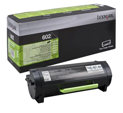 Produktbild von 602 RückgabeToner 2500 ppm kompatibel zu  MX310dn / MX410de / MX510de / MX511de / MX511dhe / MX511dte / MX611de / MX611dhe