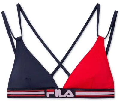 Produktbild von Bikini-Oberteil Fila True Red y Black Iris für Damen