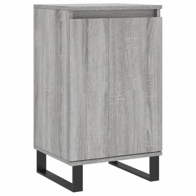 Image de Buffet sonoma gris 40x35x70 cm bois d'ingénierie