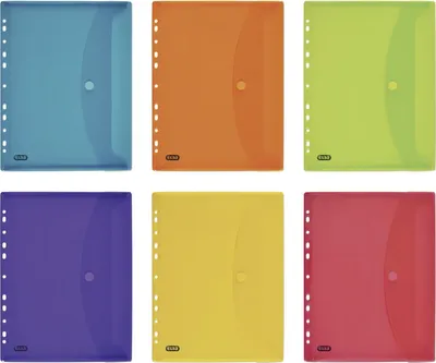 Zdjęcie produktu dla Oxford Brieftaschen DIN A4 abgerundete Ecken 6Stk