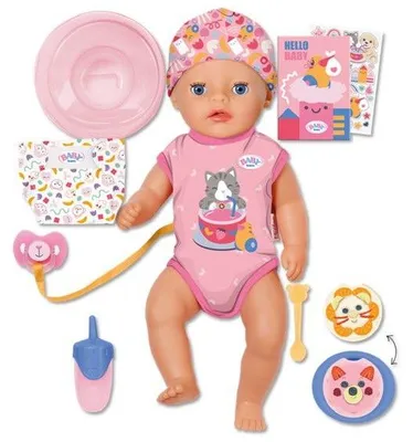 Produktbild von BABY born 840719, Babypuppe, Weiblich, 1 Jahr(e), Junge/Mädchen, 360 mm, Mehrfarbig