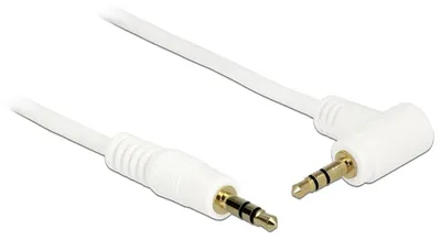 Immagine prodotto di Delock Klinkenkabel 3,5 mm 3 Pin Ste zu ste gewink 2m weiß