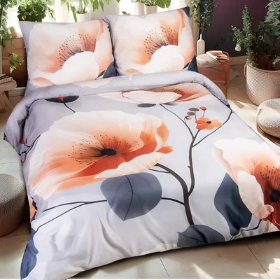 Produktbild von Bettwäsche Set Baumwollsatin 160x200 SATYNLOVE Premium
