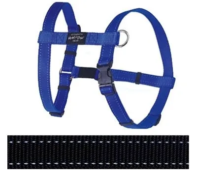 Produktbild von Rogz For Dogs Fanbelt Geschirr Schwarz