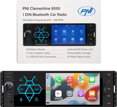 Produktbild von PNI PNI-MP5-9550 Autoradio Bluetooth USB