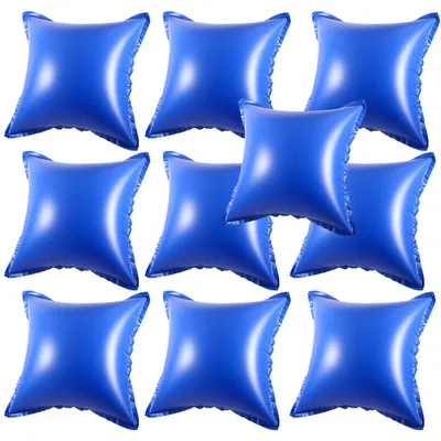 Produktbild von Clanmacy 10pcs Poolkissen 122 x 122 x 60 cm Pool Winter Luftkissen, Pool Luftkissen, Polster, Winterkissen für Abdeckplanen Poolabdeckung Winter Überwinterung