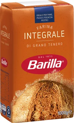 Produktbild von 10x Barilla - Farina Integrale Mehl Vollkorn - 1Kg
