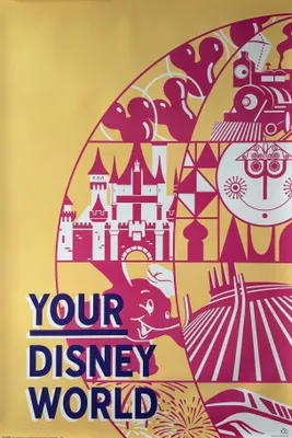 Obrázek produktu pro Mickey – Tvůj Disney World – 61 x 91,5 cm – plakát