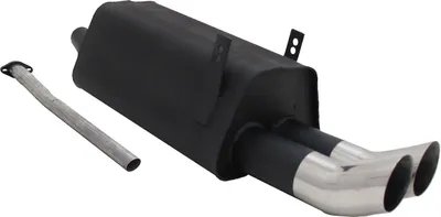 Image de Échappement arrière sport Novus pour BMW series 3 E36 320 323 2x76mm avec ABE