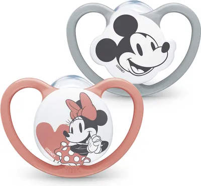 Image de NUK Lot de 2 sucettes SPACE Minnie - 18-36 mois