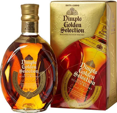 Produktbild von Dimple Golden Selection škótska whisky s darčekovou krabičkou 700ml
