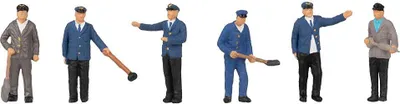 Produktbild von Faller 151706 - H0 - Bahnbetriebswerkpersonal - Neu