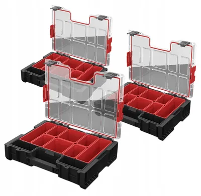 Produktbild von Qbrick System PRO Organizer 300 Werkzeugkasten modular mit Deckel