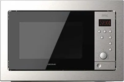 Immagine prodotto di Microonde da incasso Cecotec GrandHeat 2500 da incasso in acciaio nero 25 L 900 L Nero