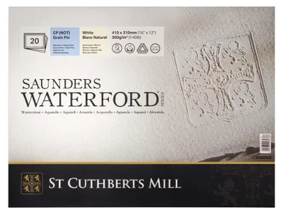 Immagine prodotto di Carta per acquerelli St Cuthberts Mill Saunders Waterford, modello T46330001011E: 300 g/m², formato Fei