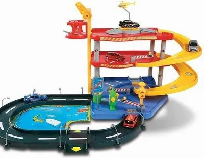Zdjęcie produktu dla Garaż Parking Playset 1:43 BBURAGO