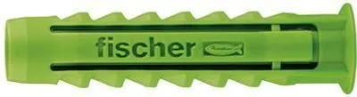 Obrázok produktu pre Fischer 524824, Expanzná kotva, pórobetón, Tehla, Betón, Sadrový blok, Sadrokartón, Nylon, Zelená, 8 mm, 65 mm