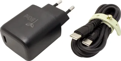 Obrázek produktu pro BIOND Napájecí adaptér síťový (230V) - USB A QC 3.0 + USB C PD, 25W, + USB C kabel (18.02.5028)