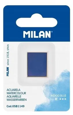 Produktbild von MILAN Malkasten Aquarellfarben Indigoblau Schulbedarf