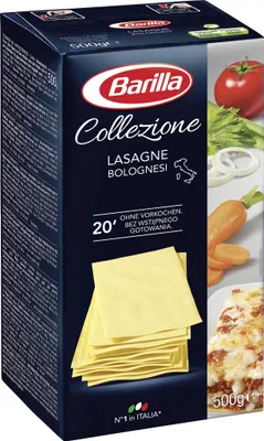 Produktbild von Barilla Lasagne La Collezione Pasta aus Hartweizengrieß 500g
