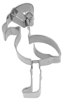 Produktbild von BIRKMANN Ausstechform Weihnachts-Flamingo, 10 cm, Edelstahl, 199491