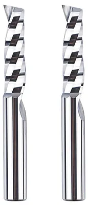 Produktbild von 2 Stück Aluminium-Fräser, 8 mm Schaft, Einwegschneider, Hartmetallfräser